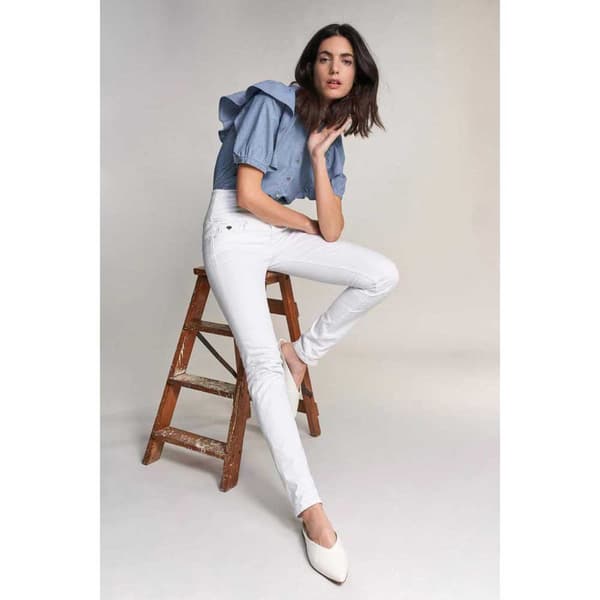 Salsa Jeans Jeans Diva Slim Slimming Vit 32 / 32 Kvinna