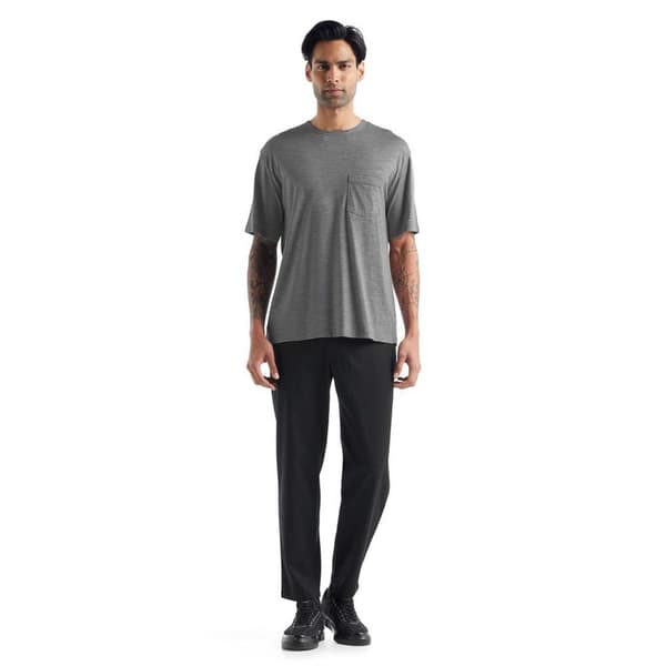Icebreaker Housut Berlin Merino Musta 36 Mies