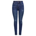 Miniatyrbillede 3 af 6: Only Jeans Mila Life High Waist Skinny Ankle Bk375 Blå 26 / 30 Kvinde
