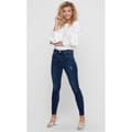 Miniatyrbillede 5 af 6: Only Jeans Mila Life High Waist Skinny Ankle Bk375 Blå 26 / 30 Kvinde