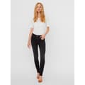Miniatyrbillede 5 af 7: Vero Moda Jeans Lux Normal Waist Slim Sort XS / 32 Kvinde