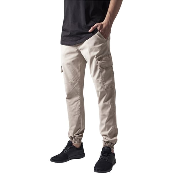 Urban Classics Cargo Twill Bukser Washed Hvid 36 Mand