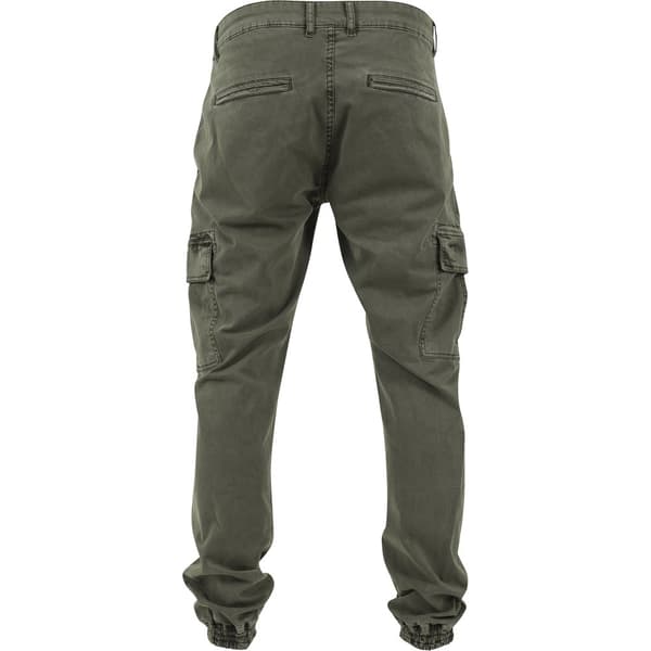 Urban Classics Cargo Twill Bukser Washed Grøn 36 Mand
