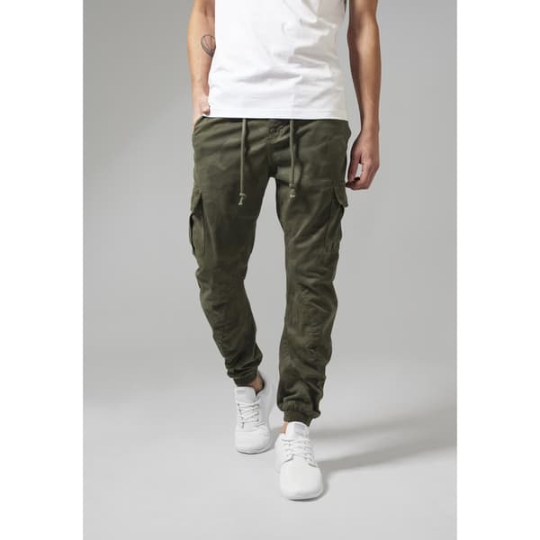 Urban Classics Joggingbukser Cargo Grøn 30 Mand