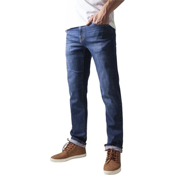 Urban Classics Stretch Denim Bukser Blå 32 Mand
