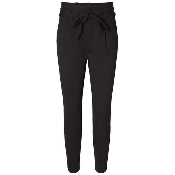 Vero Moda Byxor Eva Hr Loose Paperbag Svart XS / 28 Kvinna