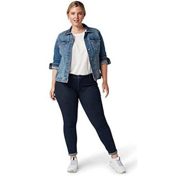 Tom Tailor Jeans Basic Skinny Blå 44 Kvinna