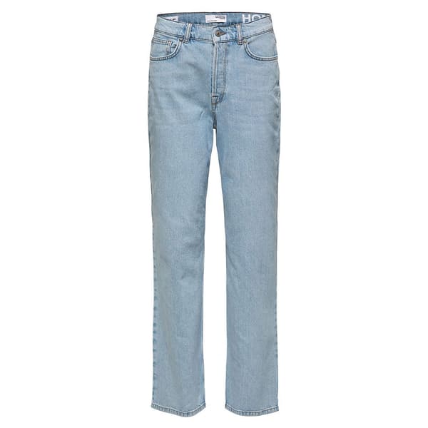 Selected Alice-jeans Med Hög Midja N Wide Fit Blå 27 / 32 Kvinna