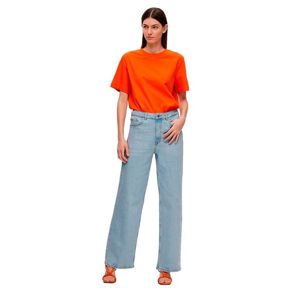 Selected Alice-jeans Med Hög Midja N Wide Fit Blå 27 / 32 Kvinna