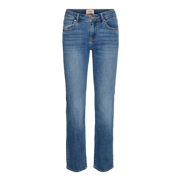 Vero Moda Jeans Med Mellemtalje Flash Straight Fit Li347 Blå M / 32 Kvinde