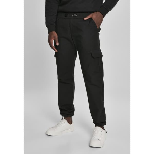 Urban Classics Puuvillahousut Ripstop Musta M Mies