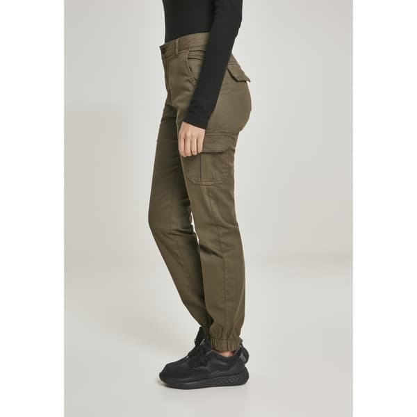 Urban Classics Bukser Cargo Grøn 28 Kvinde