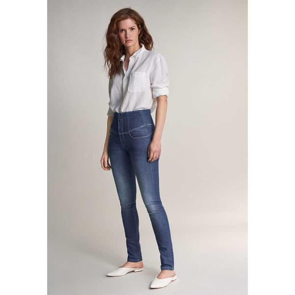 Salsa Jeans Jeans Diva Slim Slimming Blå 28 / 32 Kvinde