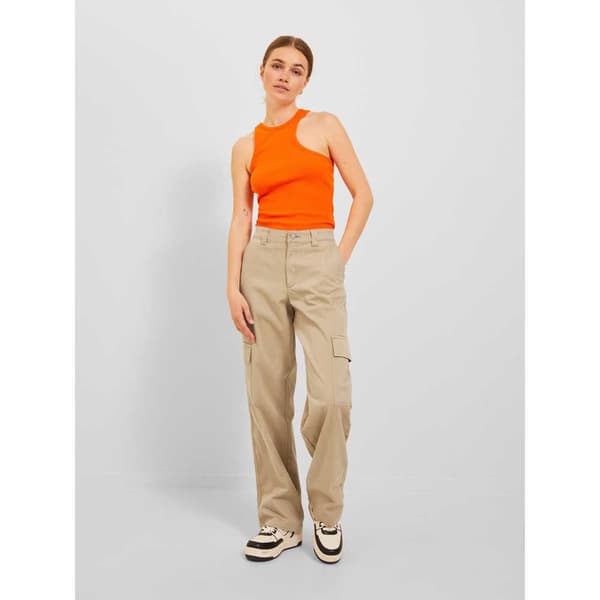 Jack & Jones Cargo Bukser Kendal Straight Fit Jjxx Beige M Kvinde