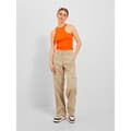 Miniatyrbillede 8 af 8: Jack & Jones Cargo Bukser Kendal Straight Fit Jjxx Beige M Kvinde