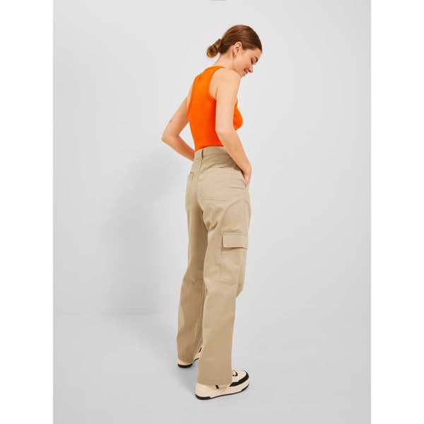 Jack & Jones Cargo Bukser Kendal Straight Fit Jjxx Beige M Kvinde