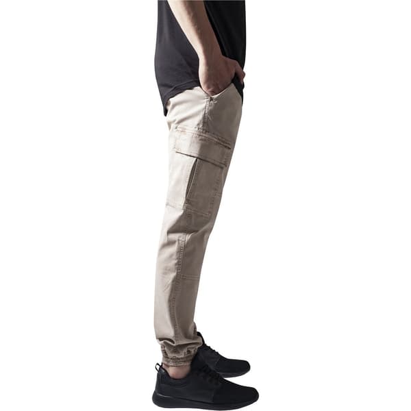 Urban Classics Cargo Twill Bukser Washed Hvid 30 Mand