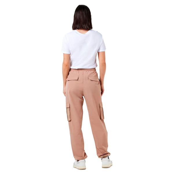 Noisy May Højtaljede Cargobukser Kirby Woven Beige L Kvinde