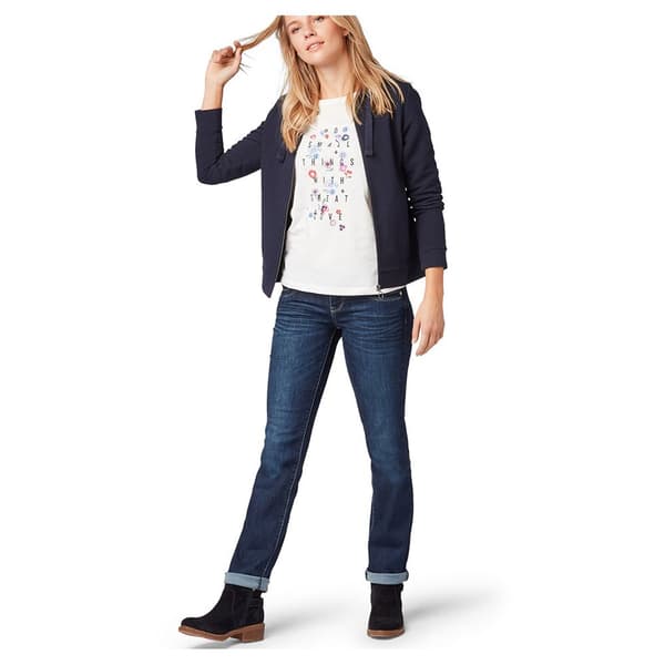 Tom Tailor Jeans Straight Blå 28 / 32 Kvinna