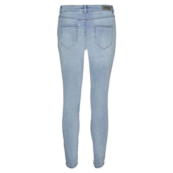 Vero Moda Jeans Med Mellemtalje Flash Skinny Fit Li3102 Blå XL / 30 Kvinde