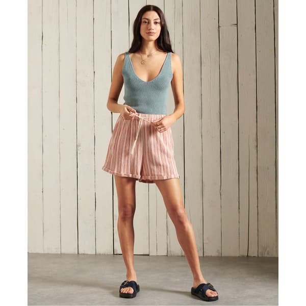 Superdry Shorts Byxor Lace Grönt L Kvinna