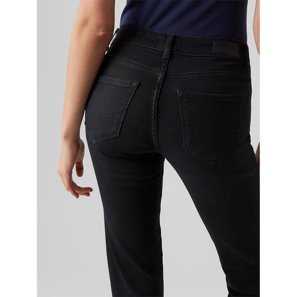 Vero Moda Jeans Med Mellemtalje Daf Straight Fitdo104 Sort 26 / 32 Kvinde