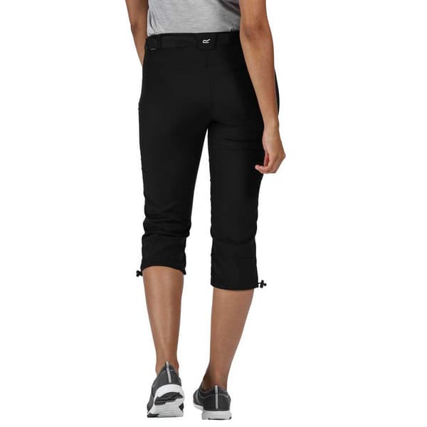 Regatta Byxor Xert Capris Light Svart 40 Kvinna