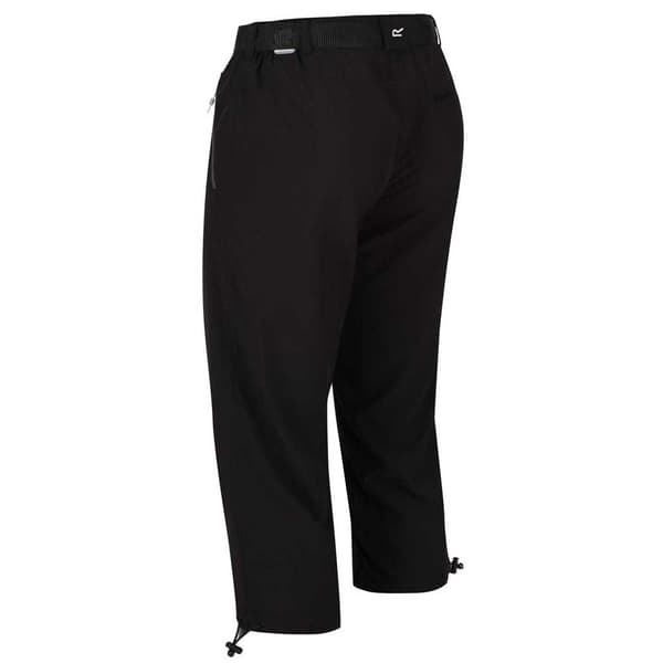 Regatta Byxor Xert Capris Light Svart 40 Kvinna