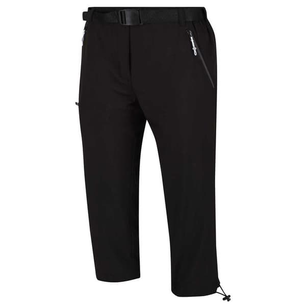 Regatta Byxor Xert Capris Light Svart 40 Kvinna