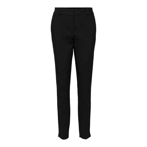 Selected Housut Rita Mid Waist Slim Musta 36 Nainen