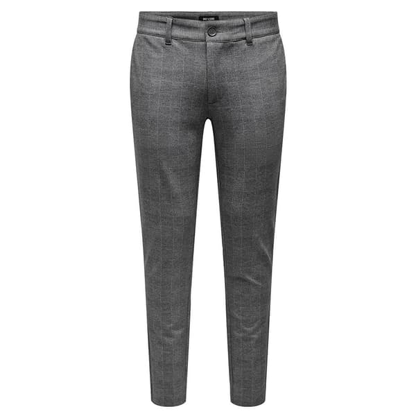 Only & Sons Byxor Mark Check 9887 Grå 31 / 32 Man