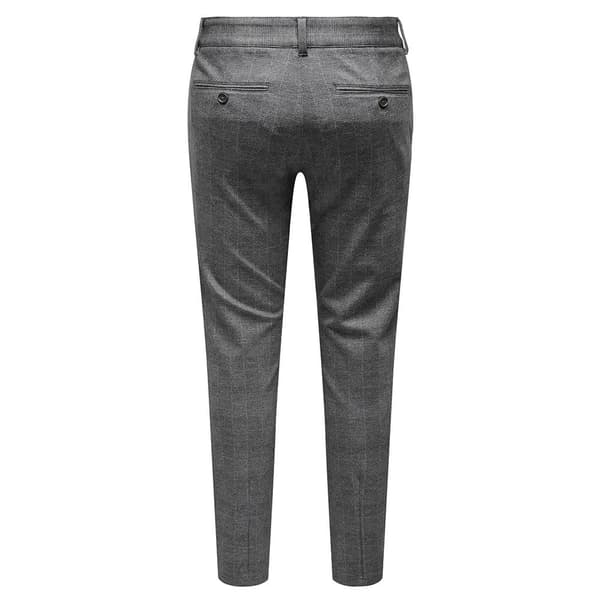 Only & Sons Byxor Mark Check 9887 Grå 31 / 32 Man