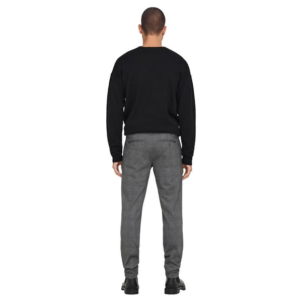 Only & Sons Byxor Mark Check 9887 Grå 31 / 32 Man