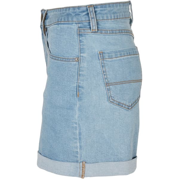 Urban Classics Denimshorts Med Mellemtalje Organic Stretch Blå 28 Kvinde