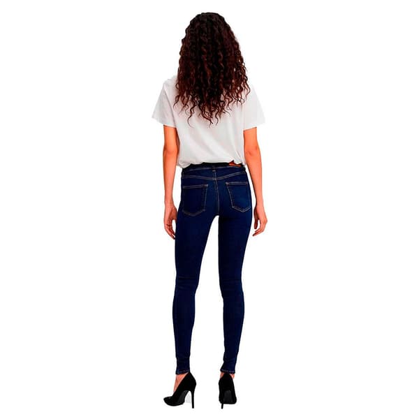 Vero Moda Jeans Lux Mr Slim Ri347 Ga Blå XL / 30 Kvinde