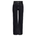 Miniatyrbild 1 av 2: Only Jeans Med Hög Midja Juicy Wide Leg Svart 30 / 30 Kvinna