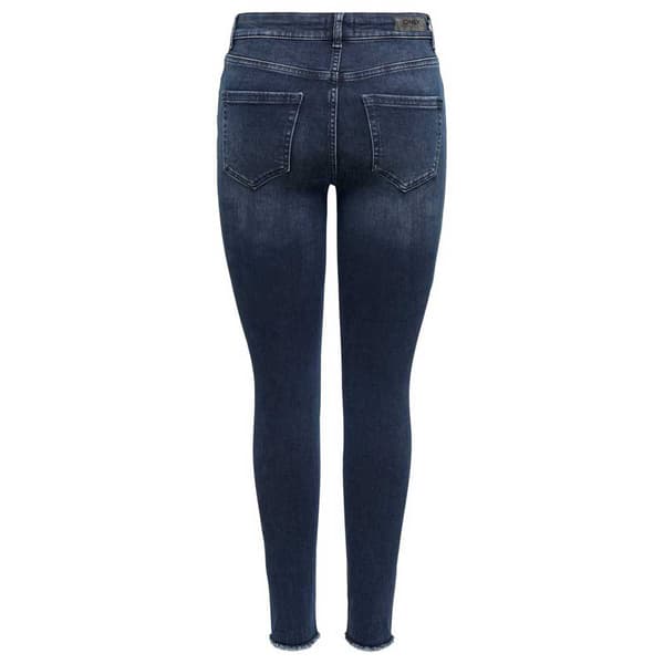 Only Jeans Blush Life Mid Waist Skinny Ankle Blå XS / 32 Kvinna