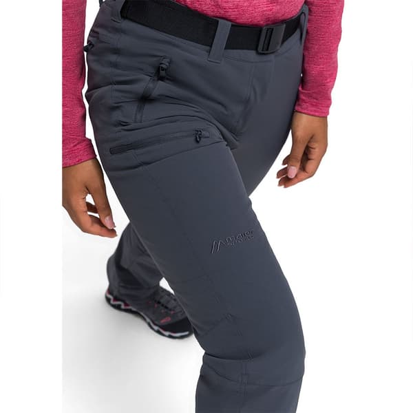 Maier Sports Byxor Rechberg Therm Grå S / Short Kvinna