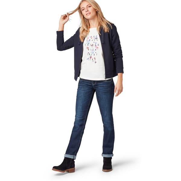 Tom Tailor Jeans Straight Blå 32 / 34 Kvinna