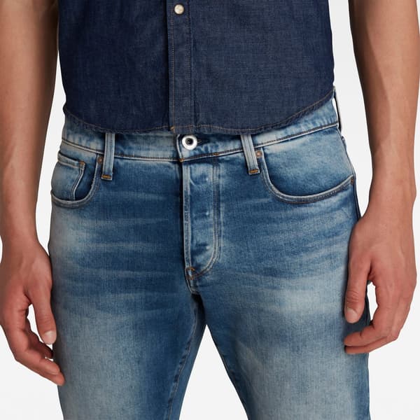 G-star Jeans 3301 Regular Tapered Blå 28 / 30 Man