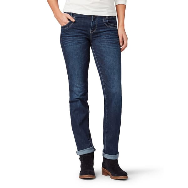 Tom Tailor Jeans Straight Blå 33 / 34 Kvinna