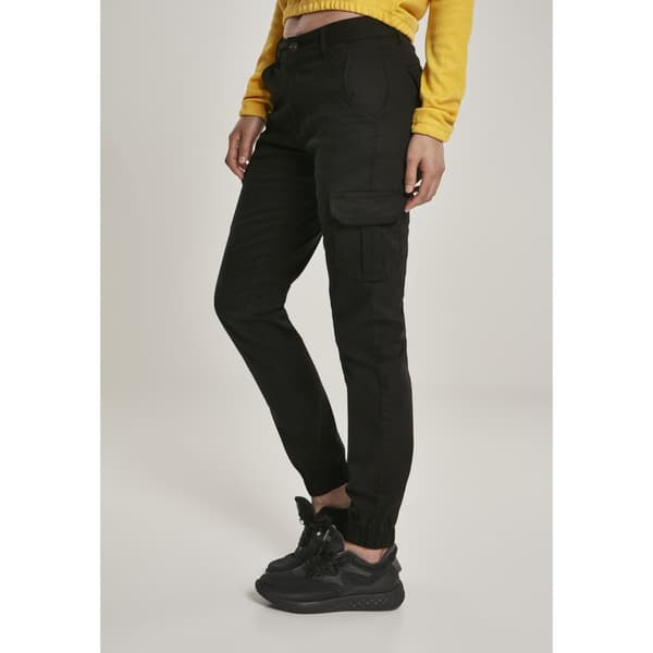 Urban Classics Bukser Cargo Sort 28 Kvinde