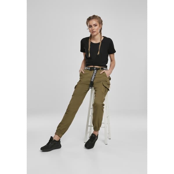 Urban Classics Bukser Cargo Grøn 27 Kvinde