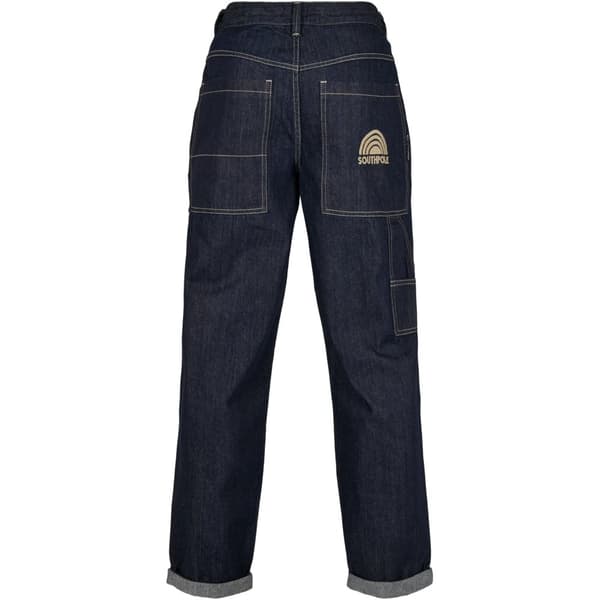 Southpole Jeans Med Mellemtalje Embroidery Blå 30 Mand