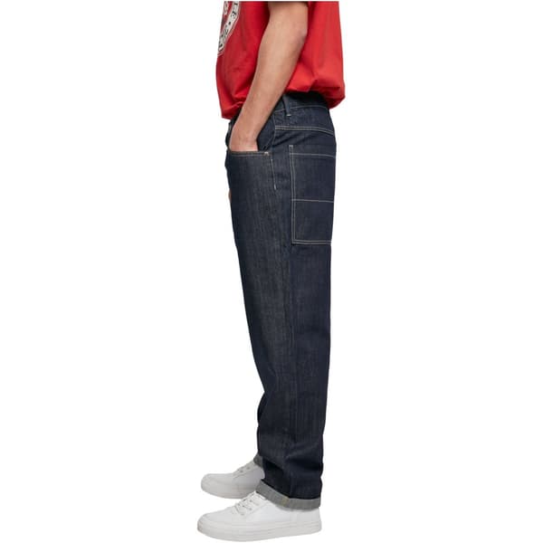 Southpole Jeans Med Mellemtalje Embroidery Blå 30 Mand