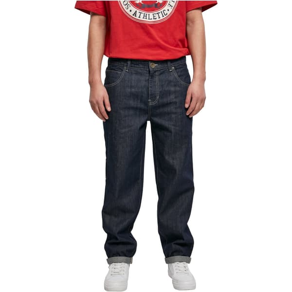 Southpole Jeans Med Mellemtalje Embroidery Blå 30 Mand