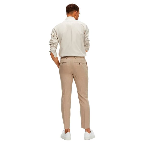 Selected Klänning Byxor Neil Slim Fit Beige 50 Man