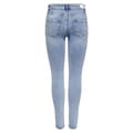 Miniatyrbild 4 av 8: Only Jeans Med Mid Midja Blush Skinny Fit Ank Raw Rea694 Blå M / 32 Kvinna