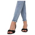 Miniatyrbild 7 av 8: Only Jeans Med Mid Midja Blush Skinny Fit Ank Raw Rea694 Blå M / 32 Kvinna