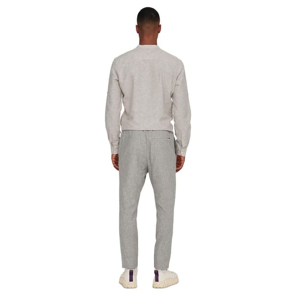 Only & Sons Chino Byxor Linus Crop Life 0006 Grå L Man